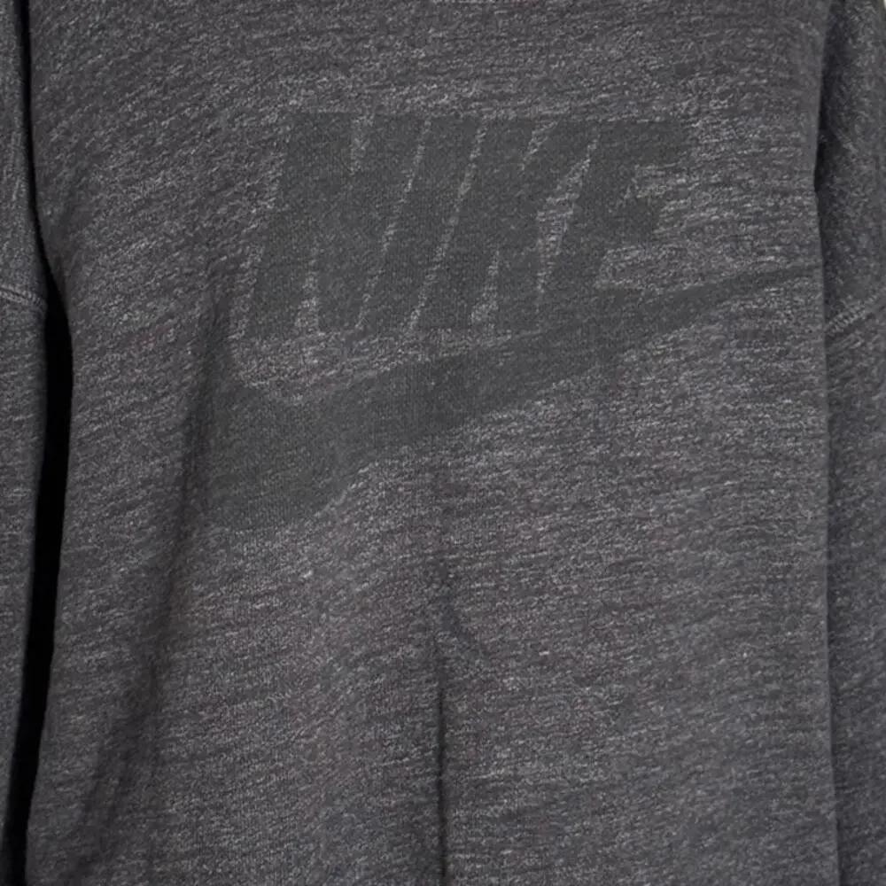Nike Gray District 72 Scoop Long Sleeve Crew Sweater Womens M